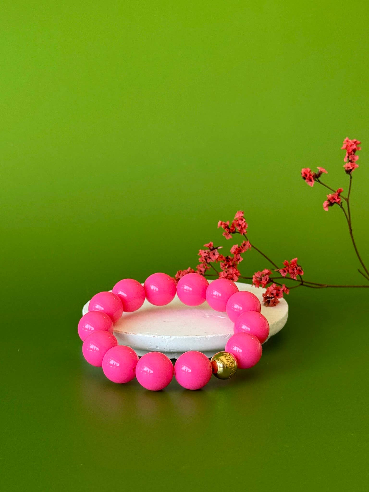 Bracelet Gabi: Rose Uni / S