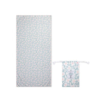 Serviette en microfibre verte 180 x 90 cm