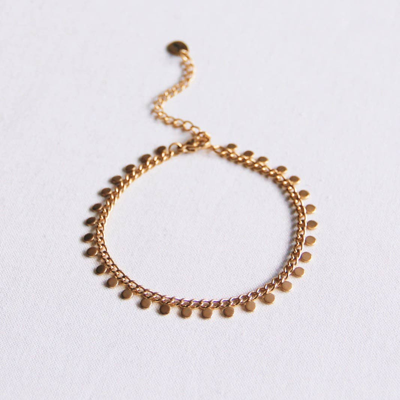 Bracelet chaîne en acier