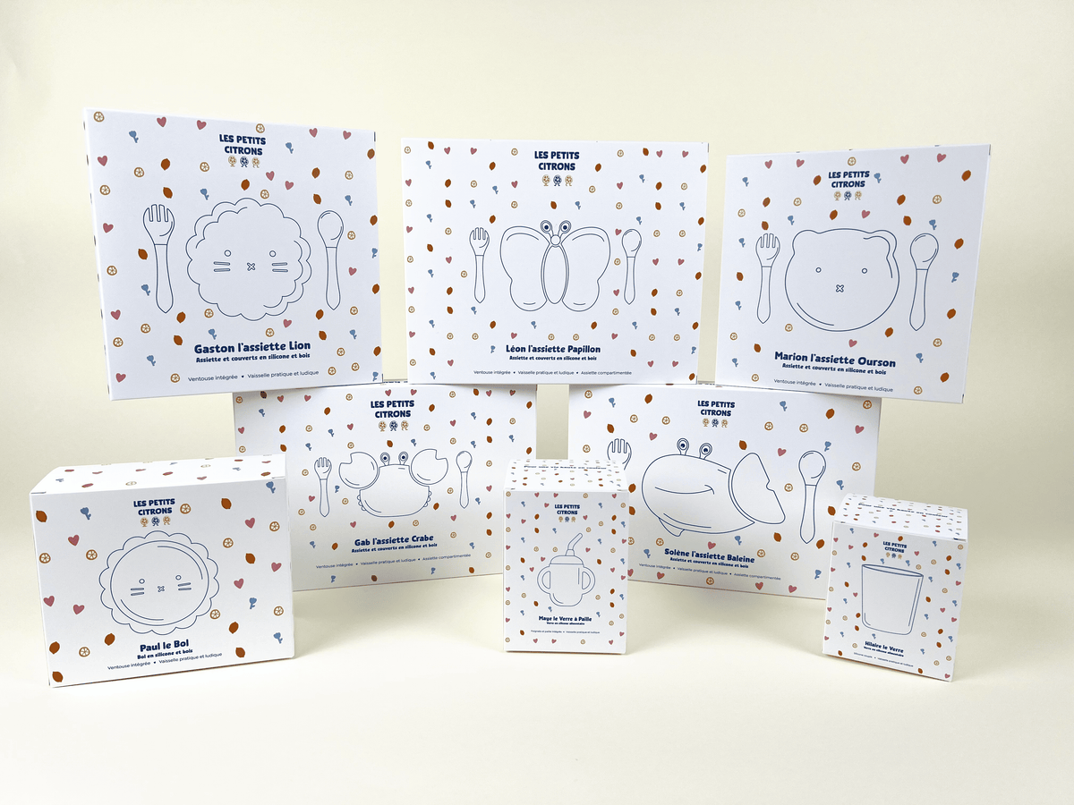 Verre à paille pour bébé et enfant: Bleu Ciel