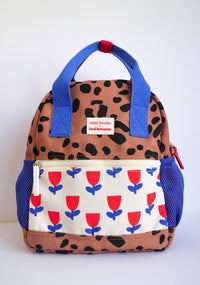 Sac à dos Flower & Leopard Mini Kyomo x Taxi Brousse