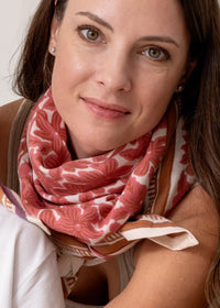Grand foulard Indien - Manoa Rosa