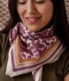 Grand foulard Indien - Manoa Sureau