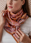 Grand foulard Indien - Matira Praline