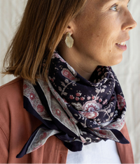 Grand foulard - Capri Minuit