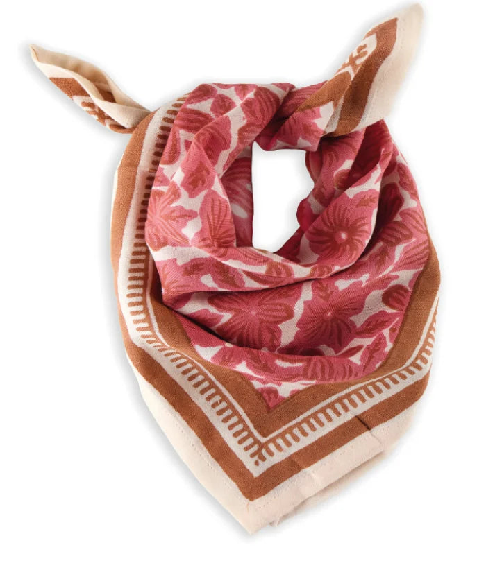 Grand foulard Indien - Manoa Rosa