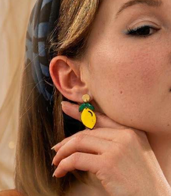 Boucles Grand citron