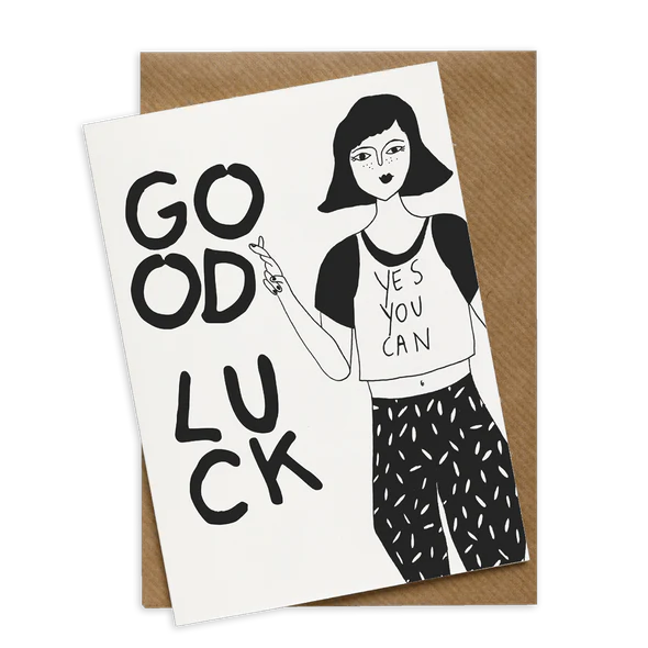 Carte "Good Luck"