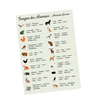 Jeu de Mémory Animaux et Empreintes