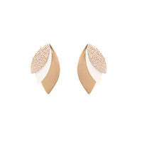 Boucles d'oreilles en cuir Josepha puces