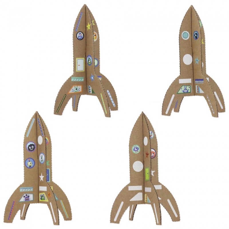 Kit créatif Fusées extraterrestres