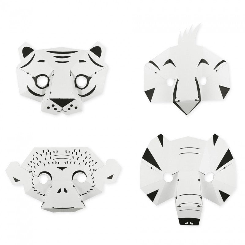 Kit créatif masques de la Jungle