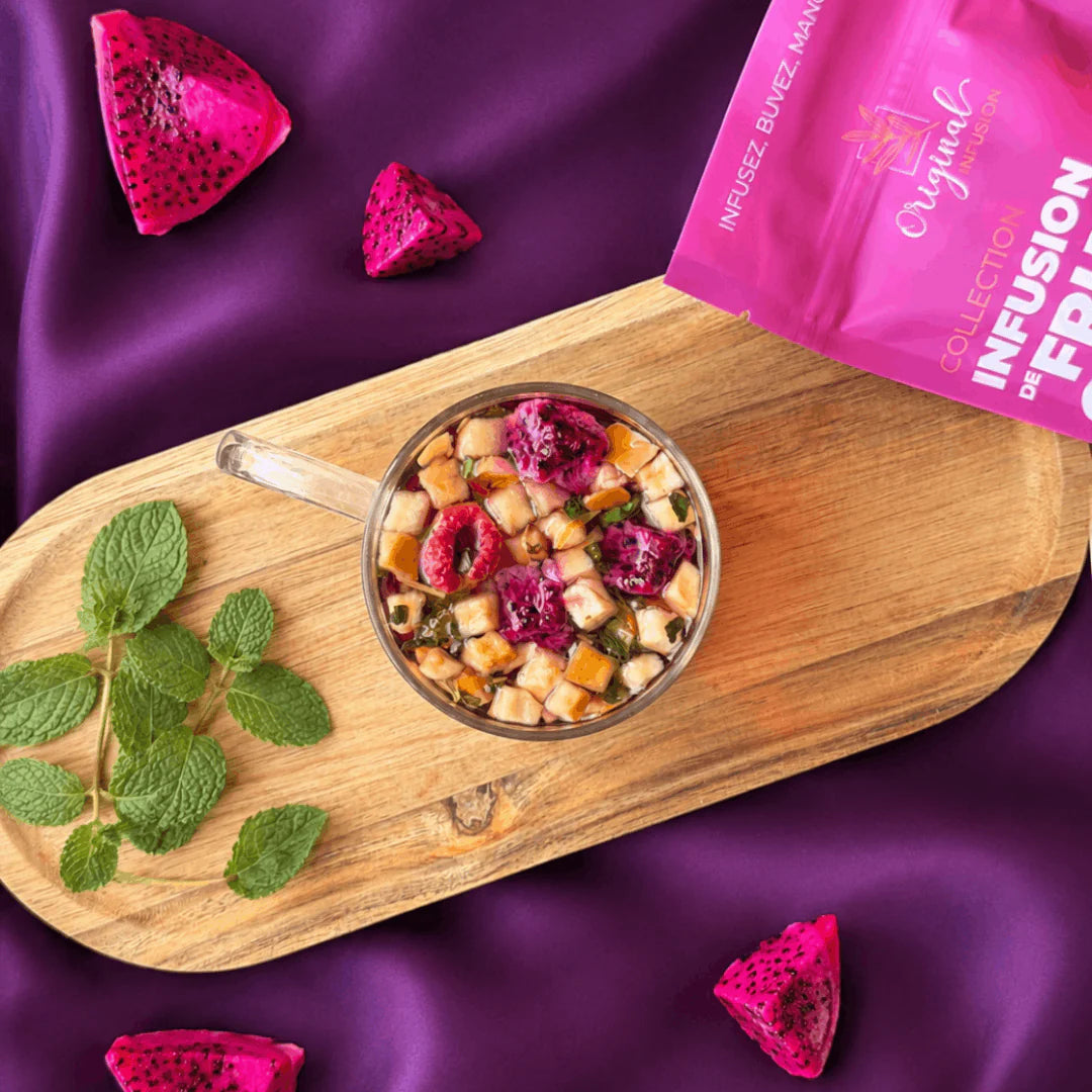 Infusion de fruits : Menthe, fruit du dragon - 50g