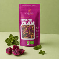 Infusion de fruits : Menthe, fruit du dragon - 50g