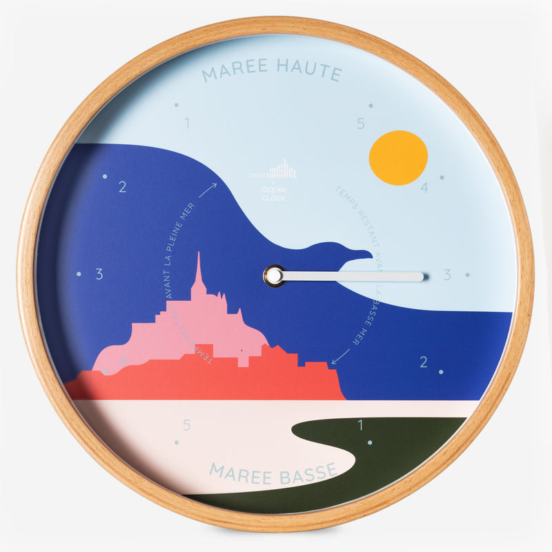 Horloge des marées "Mont Saint-Michel"
