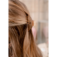 Pince à cheveux - Léopard petite