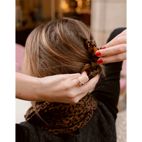 Pince à cheveux - Léopard petite