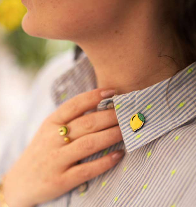 Pin's petit citron