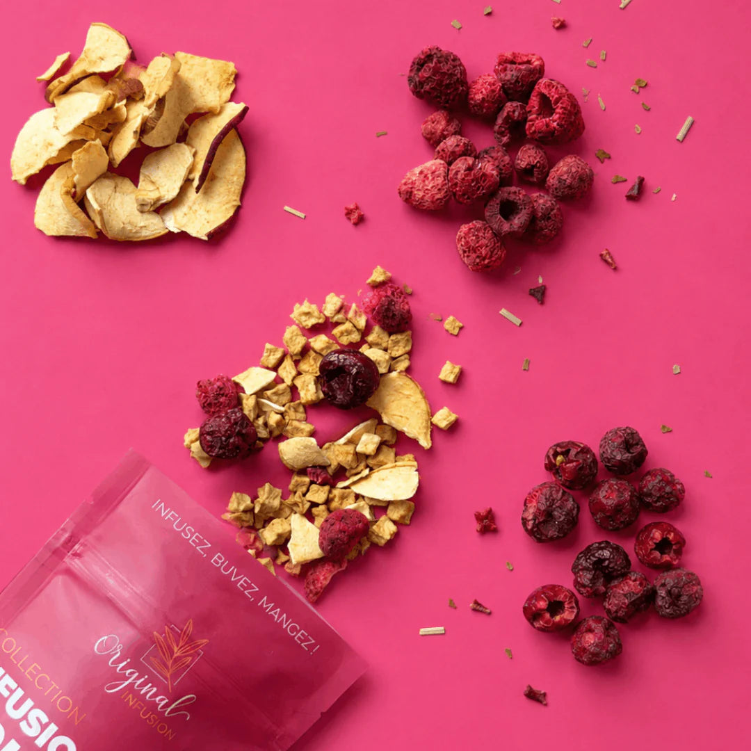 Infusion de fruits : Pomme, framboise, cerise - 50g