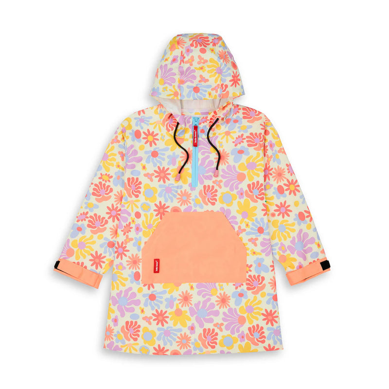 Poncho de Pluie Retro Flowers