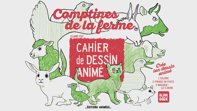 Les Comptines De La Ferme - Livre Animé