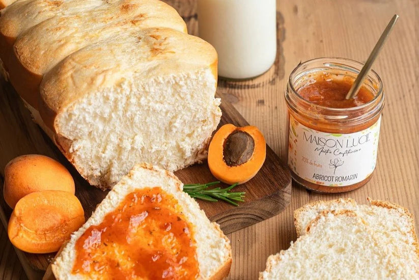 Confiture Abricot Romarin 70% de fruits - 150g