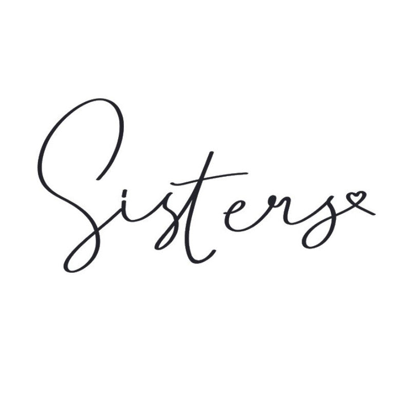 Tattoo éphémère SISTERS x5
