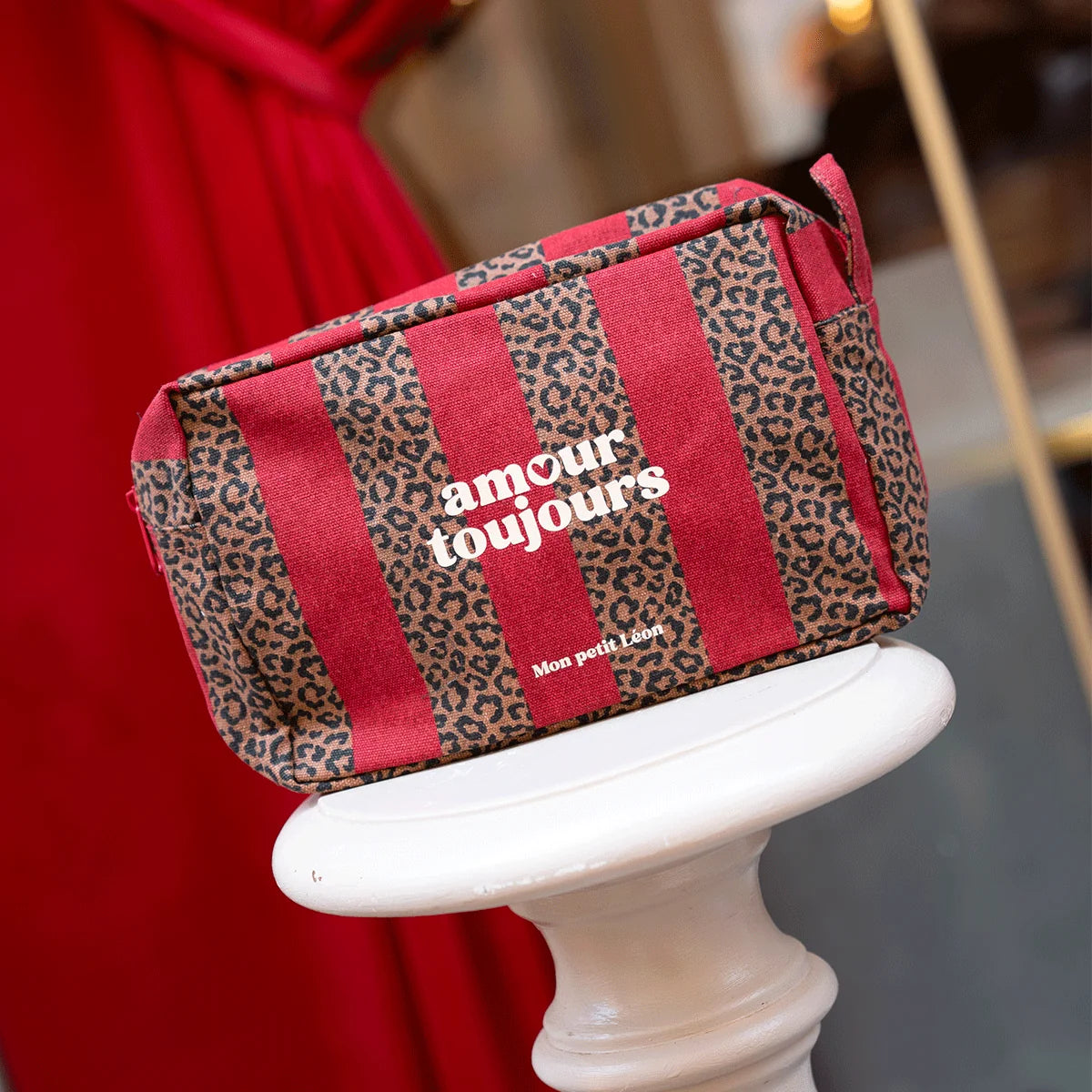 Trousse de toilette coton