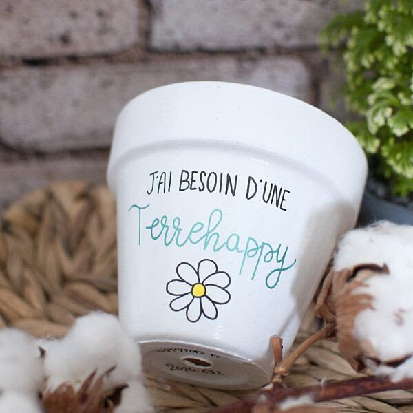 Pot en terre cuite - Terrehappy