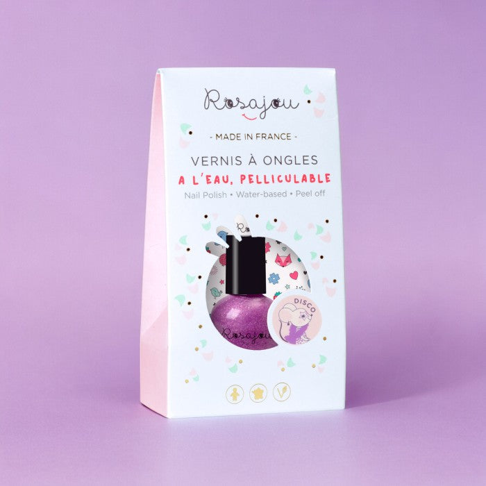 Vernis pour enfant à l'eau nacré "Disco"