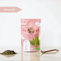 Infusion de maté floral - Lavande Mauve Pétale de rose