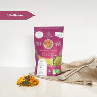 Infusion Vivifiante - Maté vert plantin, Fleur de souci, Thym