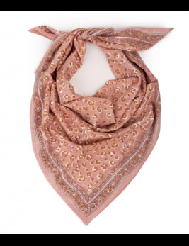 Grand foulard - Bengal Blush