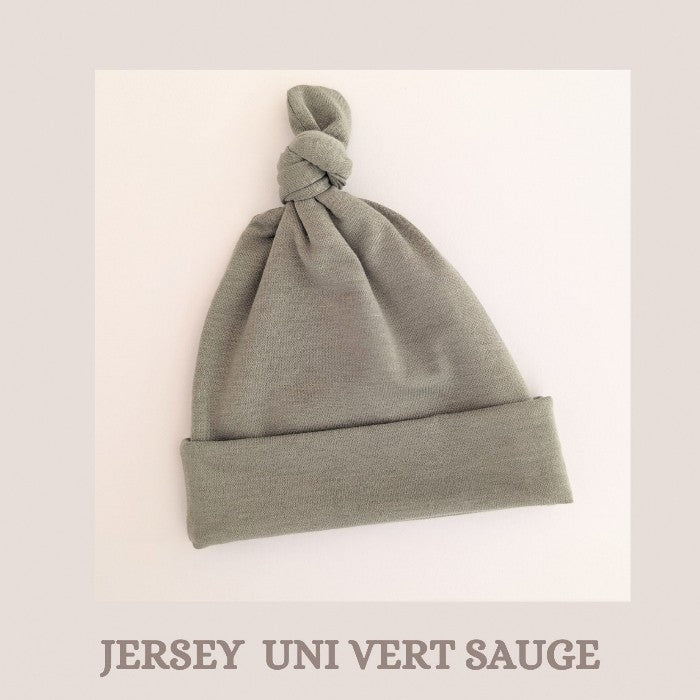 Bonnet Jersey Vert Sauvage