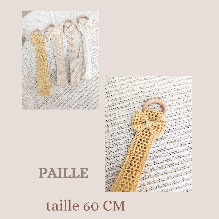 Porte barrette Paille