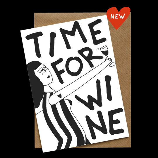 Carte "Time For Wine"