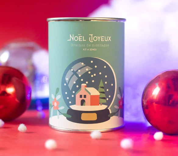 Kit à semer "Noël Joyeux boule à neige"