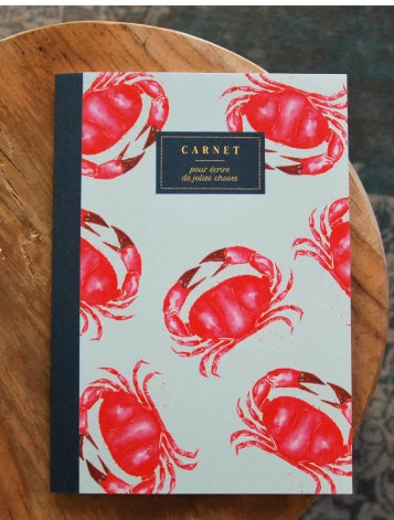 Carnet Crabes Rouges