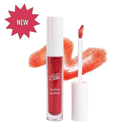 Gloss pailleté rubis chéri