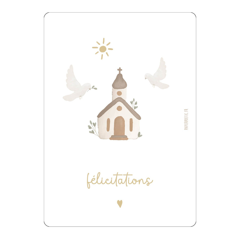 Carte “Félicitation”