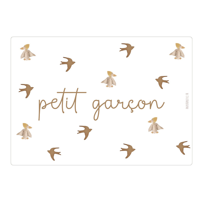 Carte "Petit garçon”