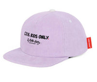 Casquette Velours Mini Plum