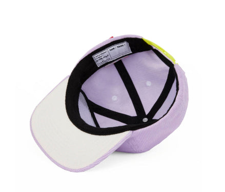 Casquette Velours Mini Plum