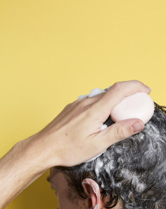 Shampoing solide cheveux normaux Pêche du verger