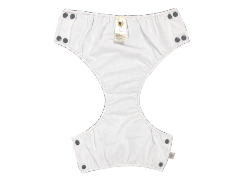 Maillot de bain anti-fuite petits traits gris