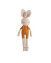 Doudou en crochet lapin ocre