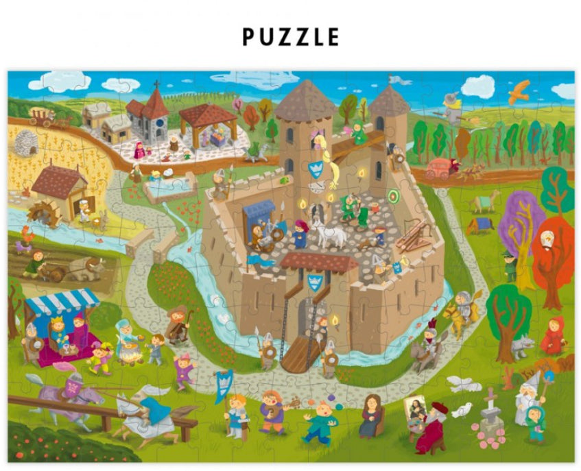 Mon puzzle retour au moyen âge !