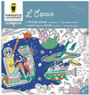 Poster géant "L'espace" à colorier