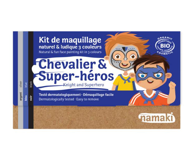 Kit de maquillage BIO Chevalier & Super-Héros