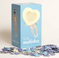 Les nudistes, puzzle 500pc made in France